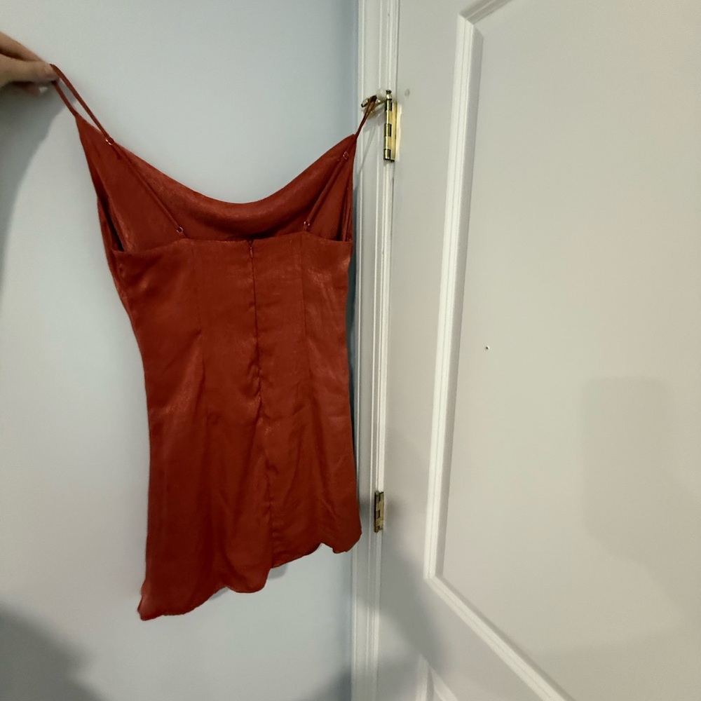Altar'd State Rust Mini Dress - Picture 2 of 2